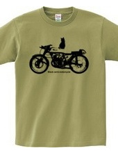黒猫とバイク2021