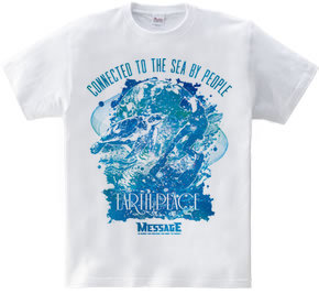 熱海市寄付支援Tシャツ「EARTH PEACE」