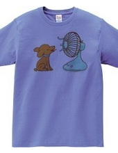 Cool off with a fan Poodle!