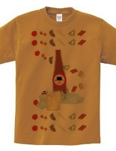 ビールが飲みたくなるTシャツ