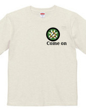 come on✕家紋Tシャツ