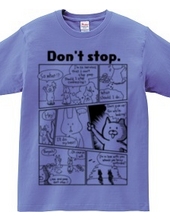 うさぎの漫画「Don t stop.」