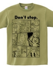 うさぎの漫画「Don t stop.」