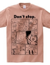 うさぎの漫画「Don t stop.」