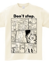 うさぎの漫画「Don t stop.」