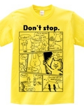 うさぎの漫画「Don t stop.」