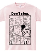 うさぎの漫画「Don t stop.」