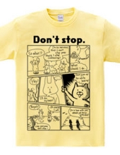 うさぎの漫画「Don t stop.」