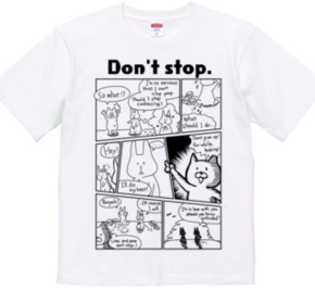 うさぎの漫画「Don t stop.」