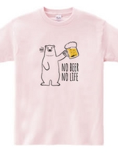 Beer lover Polar Bear