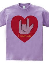 I Love You in Sign Language to Heart