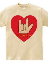 I Love You in Sign Language to Heart