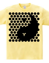 Tai polar figure Yin yang T-shirt-dot-