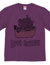 hippopotamus bathing