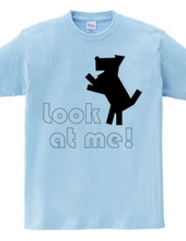 シルエットドッグ_Look at me!