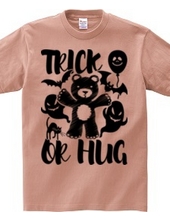 Trick Or Hug Scary Teddy Bear (Frontprint And Backprint)