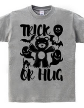 Trick Or Hug Scary Teddy Bear (Frontprint And Backprint)