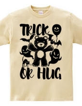 Trick Or Hug Scary Teddy Bear (Frontprint And Backprint)