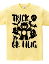 Trick Or Hug Scary Teddy Bear (Frontprint And Backprint)