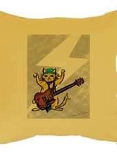 Cat guitarist! (Lightning)