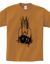 Squid Head With Ink Splatter