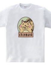 Gluttonous chipmunk (Color)