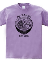 NO RAMEN NO LIFE_モノクロver