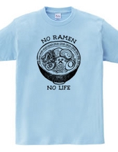 NO RAMEN NO LIFE_モノクロver