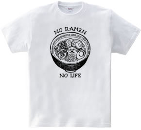 NO RAMEN NO LIFE_モノクロver