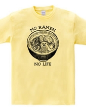 NO RAMEN NO LIFE_モノクロver