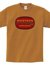 Western Airlines Air Mail Label