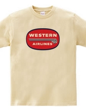 Western Airlines Air Mail Label