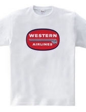 Western Airlines Air Mail Label