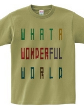 WHAT A WONDERFUL WORLD（ブロック）