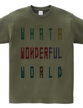 WHAT A WONDERFUL WORLD（ブロック）