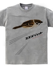 Streamlined sparrow 0520 katakana
