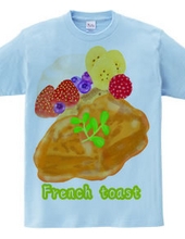 French toast with logo