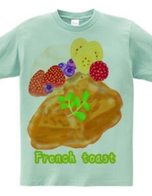 French toast with logo