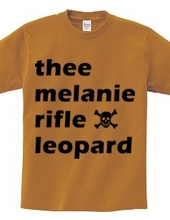 thee melanie rifle leopard