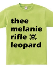 thee melanie rifle leopard