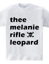 thee melanie rifle leopard