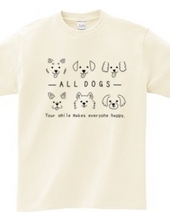 ALL DOGS―笑顔