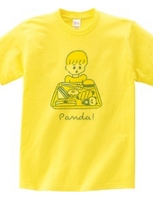 There s a panda!yellow