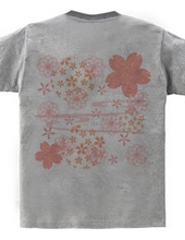 Japanese pattern cherry blossom (back print)