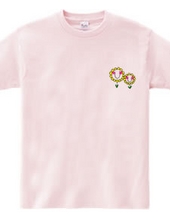 笑顔の花 Tシャツ