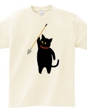 Black Cat with Harpoon