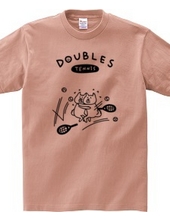 TENNIS -doubles dog