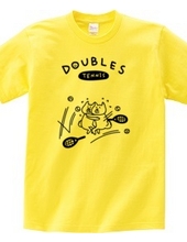 TENNIS -doubles dog