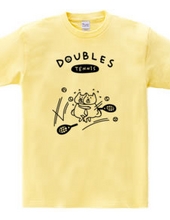 TENNIS -doubles dog