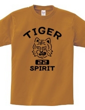 TIGER SPIRIT タイガー虎 動物イラスト アメリカンカレッジ